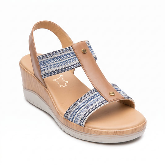 Sandalia de Plataforma para Dama Flexi 113326