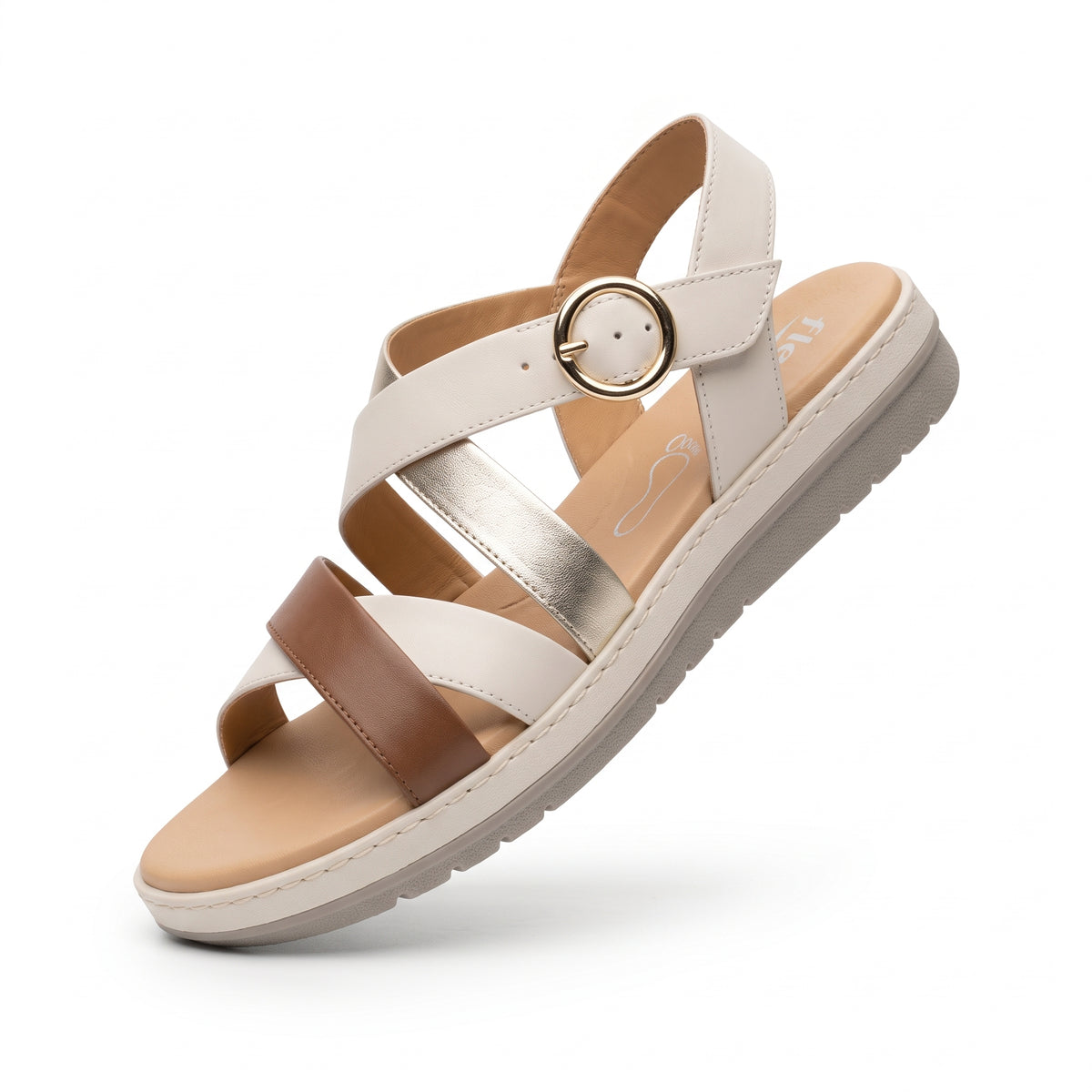 Sandalia para Dama Flexi Estilo 100238